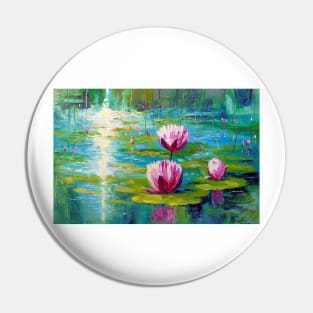 Lilies in the pond Pin