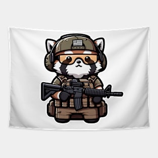 Tactical Tanuki Tapestry