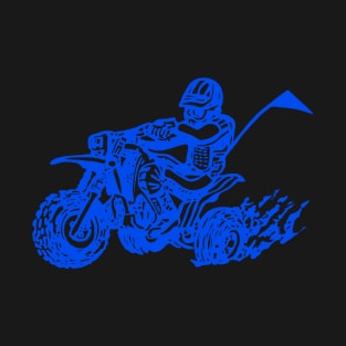 Three Wheeler- Greatest invention since gasoline (Blue design) T-Shirt