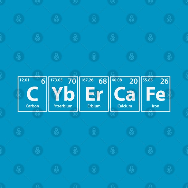 Cybercafe (C-Yb-Er-Ca-Fe) Periodic Elements Spelling by cerebrands