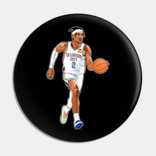 Shai Gilgeous Alexander #1 Handle Pin