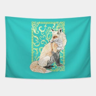 Red Fox Tapestry