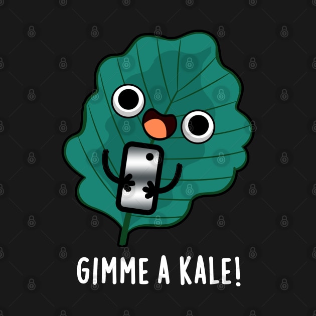 Gimme A Kale Cute Veggie Pun by punnybone