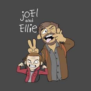 Joel and Ellie - Comic Strip Parody T-Shirt