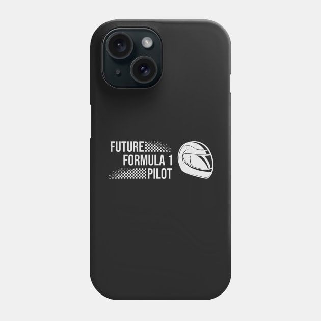 Future Formula 1 Driver - Pilot Phone Case by Quietly Creative