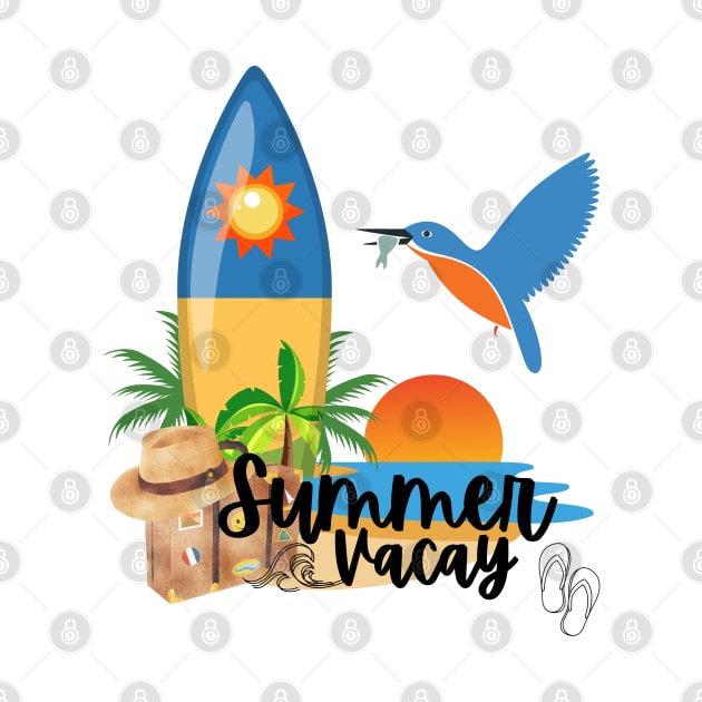 "Summer Vacay" design by WEARWORLD