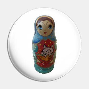 Matryoshka Doll Pin