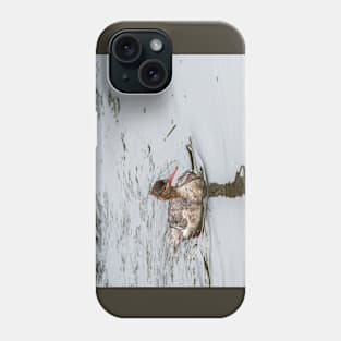 Merganser Resurfaces From Dive Phone Case