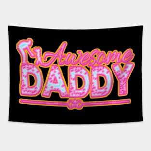 AWESOME DADDY Tapestry