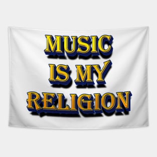 Music Is My Religion Tapestry