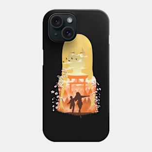 The girl in the bikini Phone Case