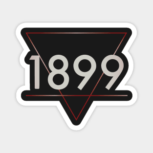 1899 Red Logo Magnet