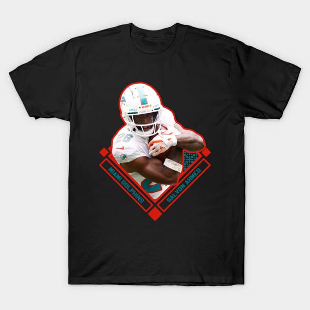 SALVON AHMED MIAMI DOLPHINS - Salvon Ahmed - T-Shirt