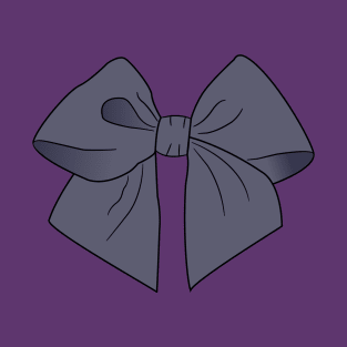 Charcoal Vector Bow T-Shirt