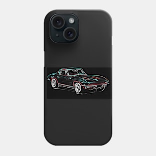 Classic Stingray Sports Car Phone Case