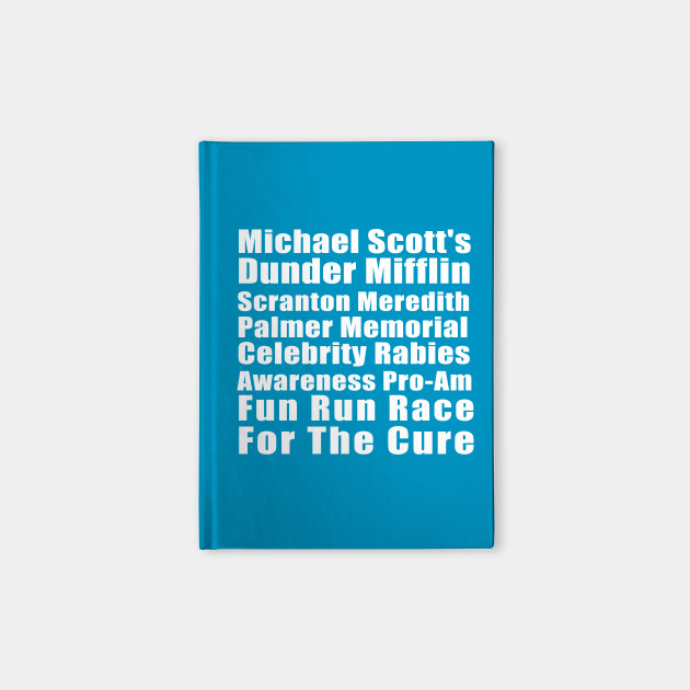 Michael Scott S Dunder Mifflin Fun Run Shirt The Office