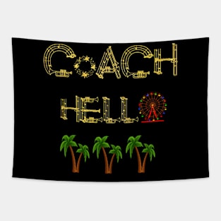 Coach Hell Tapestry