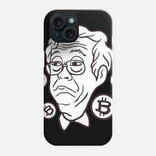 Satoshi - bitcoin fun Phone Case