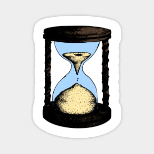 Hourglass Vector Art Magnet