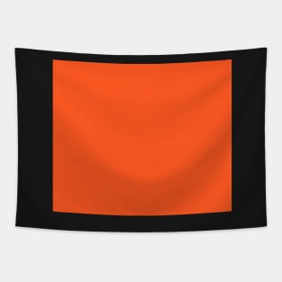 Bold orange - solid color. Tapestry