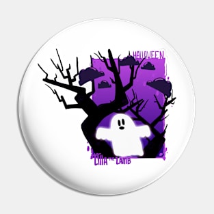 Halloween Ghost | The Dark Woods | Lilla The Lamb Pin
