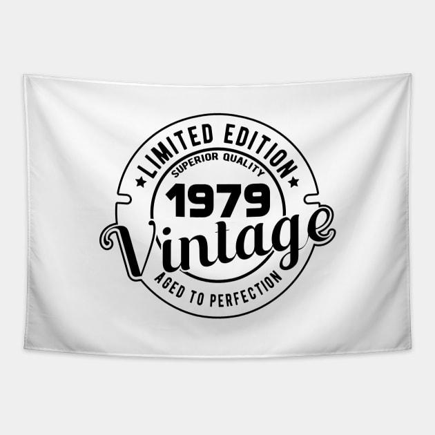 1979 VINTAGE - 42Th BIRTHDAY GIFT Tapestry by KC Happy Shop