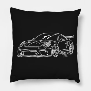 Porsche GT3 RS Pillow