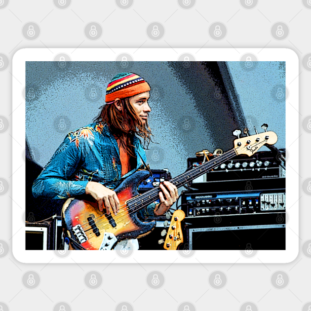 brevpapir uafhængigt Dræbte Bassist Jaco Pastorius - Jaco Pastorius - Sticker | TeePublic