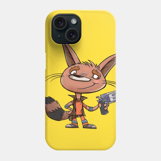 Rocket Raccoon ready up! Phone Case by spartacomargioni