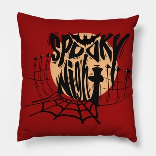 Spooky Night Pillow