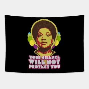 Audre Lorde: Your Silence Will Not Protect You Tapestry