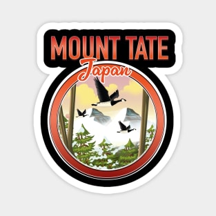 Mount Tate Japan Magnet