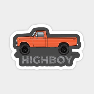 Highboy Orange Magnet