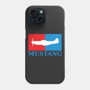 P-51 Mustang (Small logo) Phone Case