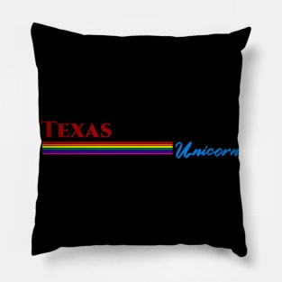 Texas Unicorn Gift Pillow