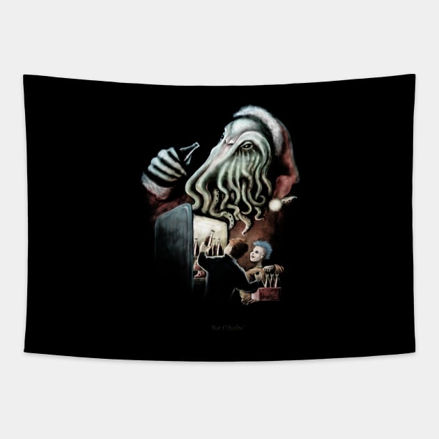 For Cthulhu Tapestry by tgarcia