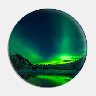 Beautiful northern lights Pin