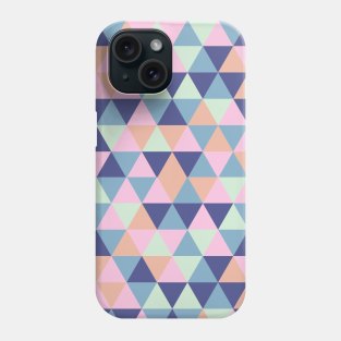 Retro Triangle Pattern Phone Case