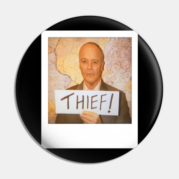 Thief! (Creed Bratton) Pin by huckblade