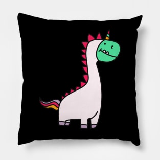 Wannabe Unicorn Dinosaur Pillow