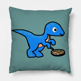 Velatkeraptor (No Text) Pillow