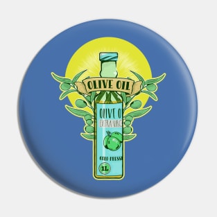 Bottle of olive oil Pin
