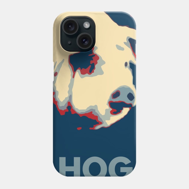 Pig Hog Political Parody Phone Case by ThreadChef