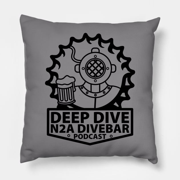 Deep Dive N2A Dive Bar Pillow by Deep Dive