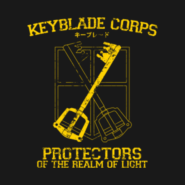 Discover Keyblade Corps - Shingeki No Kyojin - T-Shirt