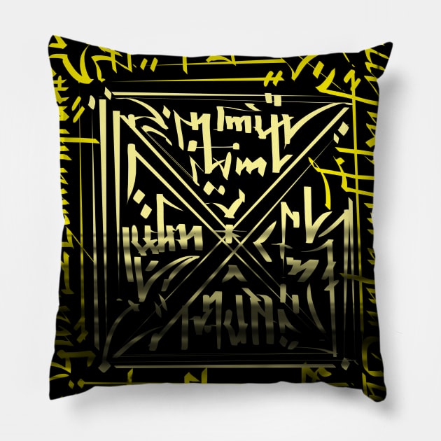 calligro Y f35 Pillow by Mko_Shekhyan