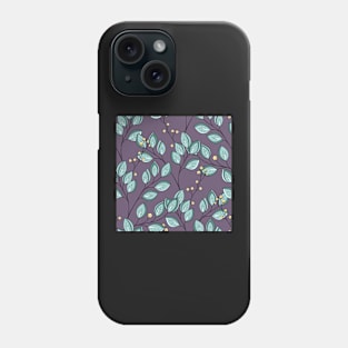 Spring Pattern with Floral Motifs Phone Case