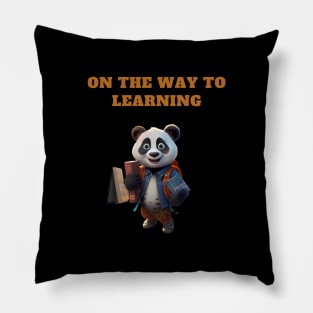 Panda Lover. On the Way to Learning Pillow