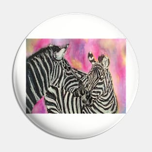 Zebras Pin