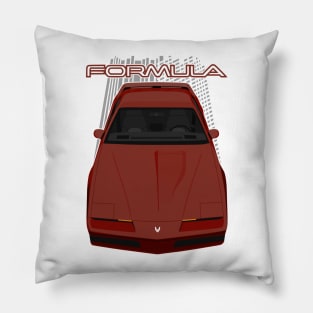 Pontiac Firebird Formula 3rdgen - Maroon Pillow